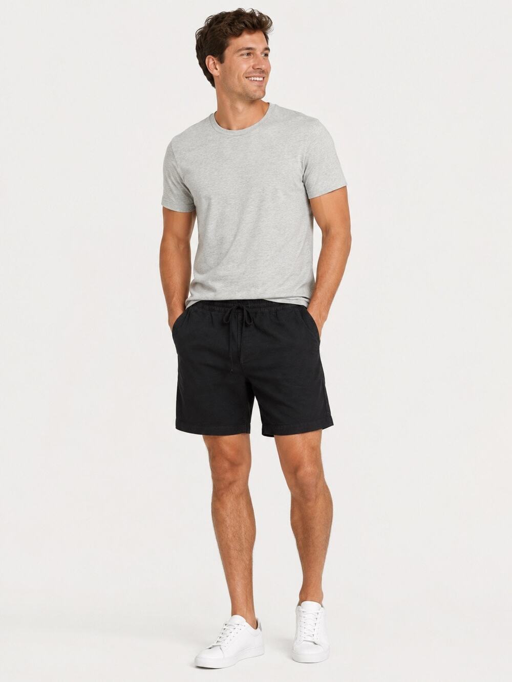 Carhartt WIP Drawstring Shorts Black Men’s Large NWT Cotton Casual MSRP $128
